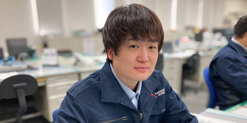 河野電機100周年_スタッフ間部さん