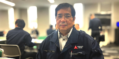 河野電機100周年_スタッフ亀井さん
